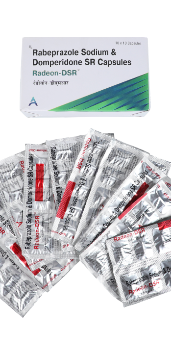Radeon DSR Capsules – Pantoprazole and Domperidone for Acid Reflux and GERD Treatment by Avystar Pharma